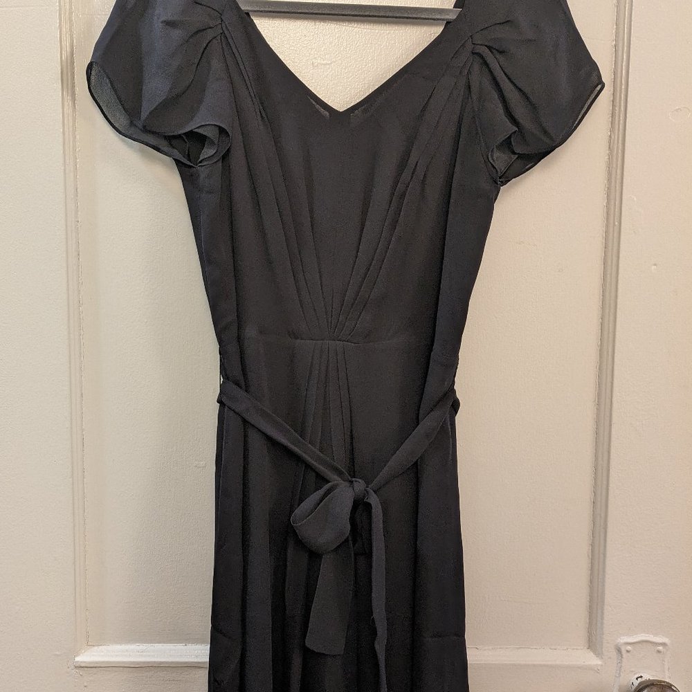 Black Silk Dress
